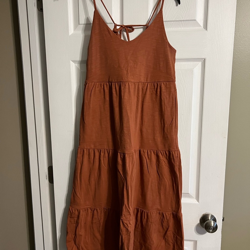 Old Navy Rust Orange Dress